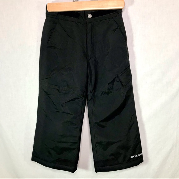 Columbia Kids Ski Snowboard Snow Pants 4/5 Black